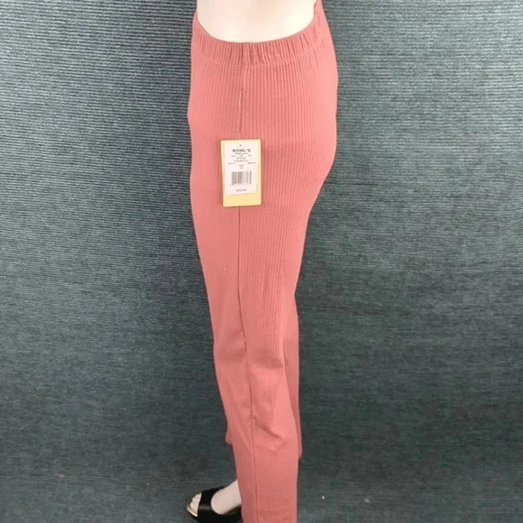Yoga Pant Style Lounge Pant, High Waist. Kohl's Live To Be Spoiled - Picture 5 of 14